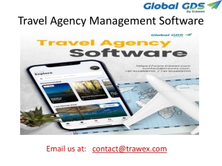 Travel Agency Management Software