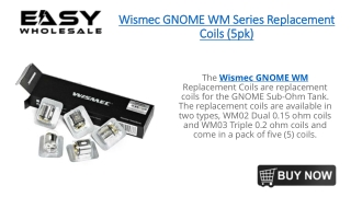 Wismec GNOME WM Series Replacement Coils