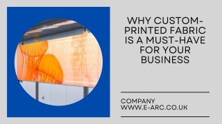 Why Custom-Printed Fabric is a Must-Have for Your Business