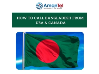 Cheap Prices to Call Bangladesh