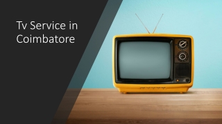 Tv Service in Coimbatore