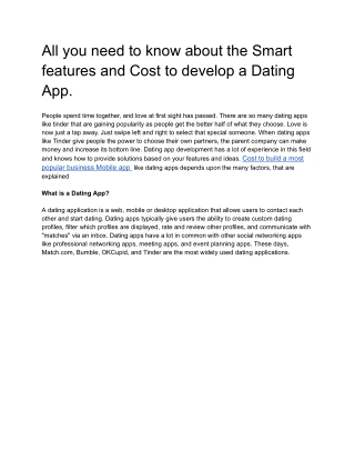 blog-dating app - Google Docs