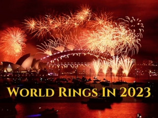 World rings in 2023