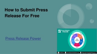 How to Submit Press Release For Free