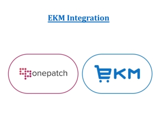 Multi-Channel EKM Integration | EKM Order and Inventory Management | OnePatch