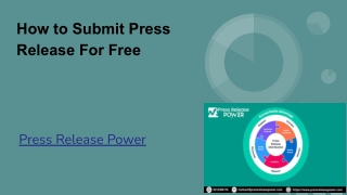 How to Submit Press Release For Free