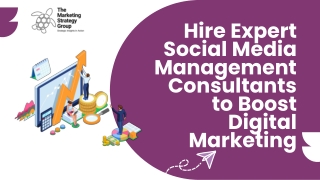 Hire Expert Social Media Management Consultants to Boost Digital Marketing ppt