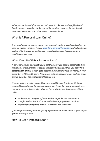 What Is Personal Loan Eligibility_ As A Salaried Person, What Is My Eligibility For A Personal Loan_