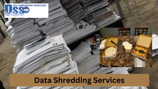 Houston Junk Removal - Data Shredding Services