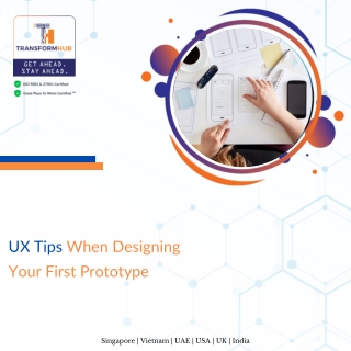 UX Tips When Designing Your First Prototype