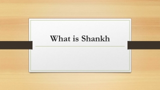 What is Shankh