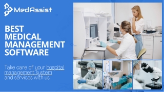 MedAssist Hospital Management Software with All Medical Features
