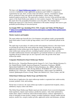 Smart Stethoscope Market
