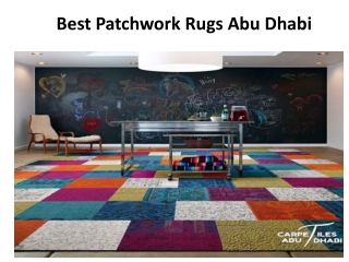 Best Patchwork Rugs Abu Dhabi