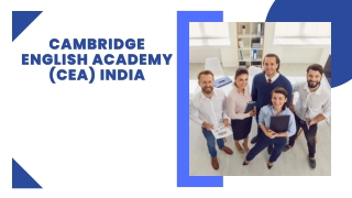 Cambridge English Academy (CEA) India