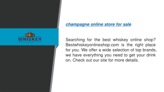 Champagne Online Store For Sale Bestwhiskeyonlineshop.com