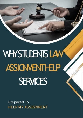 Why Students Law Assignment Help Services (1)