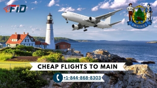 Cheap Flights To Main