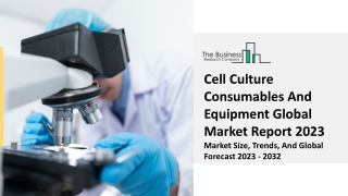 Cell Culture Consumables And Equipment Market Size, Share, Trends, Opportunities