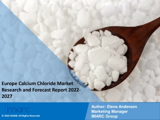 Europe Calcium Chloride Market Research and Forecast Report 2022-2027
