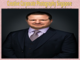Creative Corporate Photography Singapore