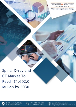 Increasing Spinal Injury Incidence Driving Spinal X-Ray and CT Market