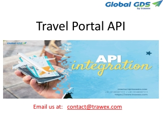 Travel Portal API