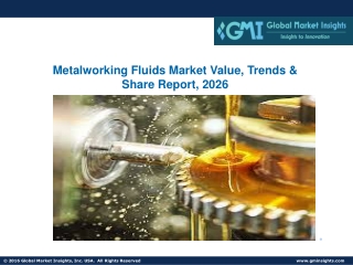 Metalworking Fluids Market Value, Trends &  Share Report, 2026