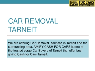 Car Removal Tarneit