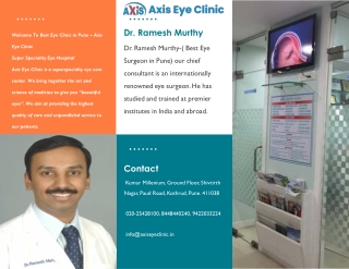 Best Eye Clinic In Pune | Best Eye Specialist In Pune - Axis Eye Clinic