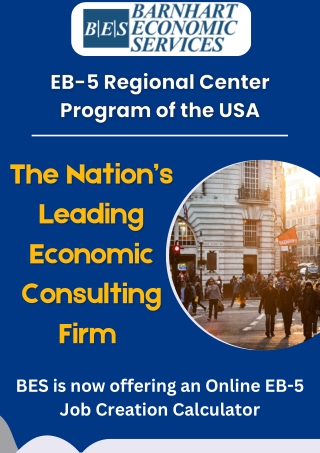 Get The Best EB-5 Regional Centre Program Service To Eliminate Errors