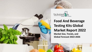 Food And Beverage Testing Kits Global Market Growth, Trends, By Contaminants Type, By Technology, By End Use and Forecas