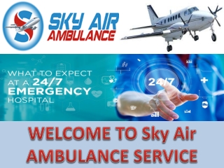 World-Class Air Ambulance in Imphal and Kozhikode with all Necessary Equipment