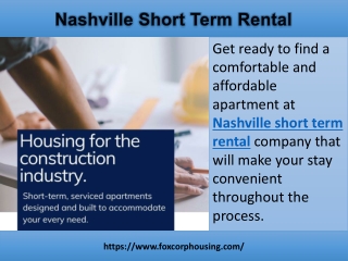 Nashville Short Term Rental 1