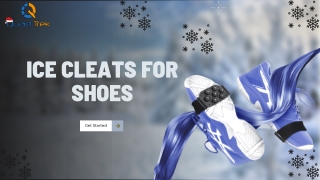 Ice cleats for shoes