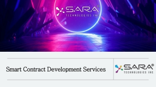 Smart Contract Development Services