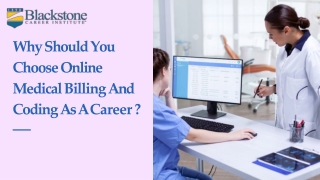 Why Should You Choose Online medical billing and Coding as A Career