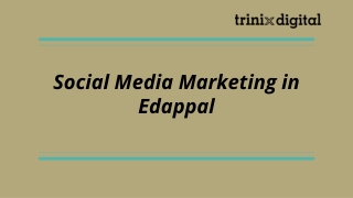 Social Media Marketing in Edappal