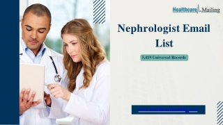 Nephrologist Email List
