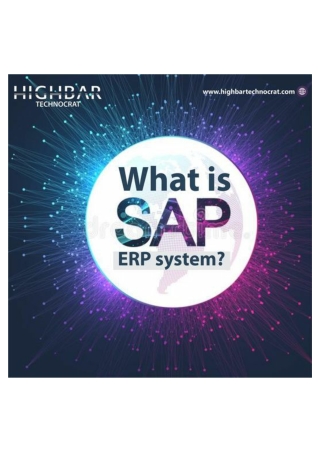 What is SAP ERP