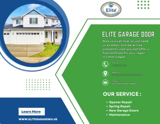 Elite Garage Door And Gate Repair Of Seattle