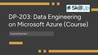 DP-203 Data Engineering on Microsoft Azure