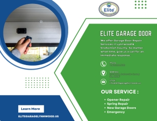 Elite Garage Door & Gate Repair Of Lynnwood