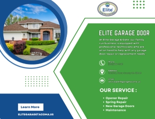 Elite Garage Door & Gate Repair Of Tacoma