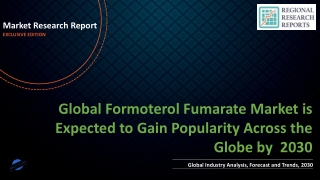 Formoterol Fumarate Market is Expected to Gain Popularity Across the Globe 2030