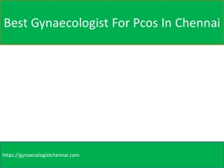 best urogynecologist in chennai