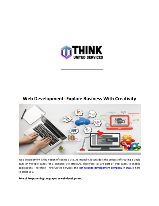 Best Web Development Company in USA