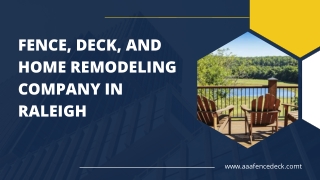 Fence Installation Services