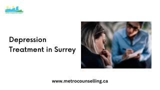 Depression Treatment in Surrey