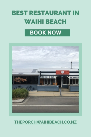 Best restaurant in waihi beach